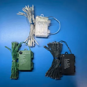 3AA/4AA Battery Operated PVC Waterproof IP44 LED Light String Decoration for Courtyard Holiday Festival Use CE Certified