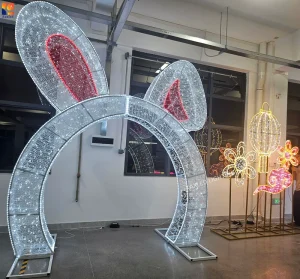 3D Motif Light Festive Holiday Lighting Decor