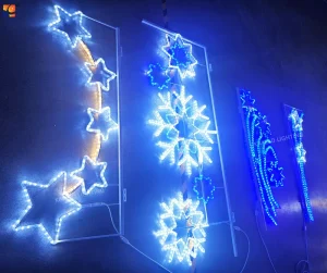 3D Motif Light Festive Holiday Lighting Decor