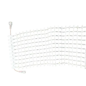 3D Tiny 360degree 12V WS2811 3 Wire RGB Mini Holiday Fairy Curtain Leather Screen LED Waterproof Christmas LED String Lights