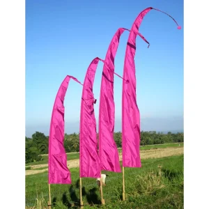 3m4m5m 6m Bali Balinese Solid Color Flag