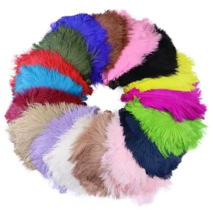 40 45cm Brown Plume Ostrich Feather for Party Carnival Home Wedding Centerpiece Xmas Vase Holiday Decor DIY Craft Floral