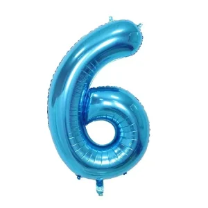 40 Inch American Style Large Number Foil Balloons Themed Birthday Party Decorations