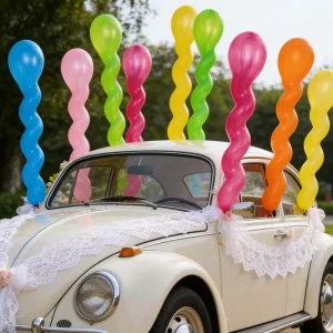 40 Inches Kids Latex Long Balloons Kit 100 Count Assorted Boys Girls Happy Birthday Decorations Party Spiral Balloons
