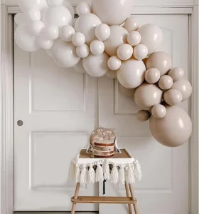 44-Piece Eco-Friendly Durable Balloon Garland Arch Set Reusable Clusters Decorations for Chinese New Year