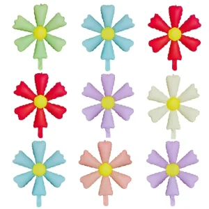 48*60 Cm Colorful Six Leaf Clover Daisy Single Foil Helium Balloons Party Decoration