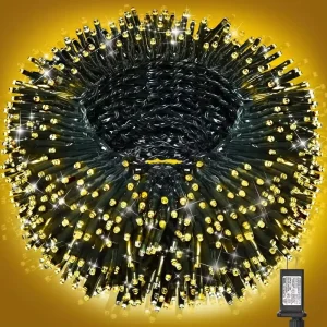 480L Grape Cluster String Fairy Transformer Powered Warm White Outdoor LED Cluster Christmas Lights