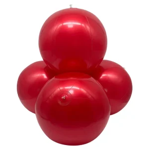 4Pcs 20Inch Christmas Pvc Reusable Party Balloons 90*84cm Repeat Inflatable Balloon for Xmas Wedding Birthday Decoration Supply