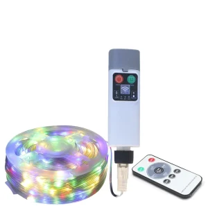 5 Meters Christmas Holiday RGB Warm Fairy Lights IP44 Rated for Outdoor Curtain Decoration 220V or 31V Waterproof Fairy Lights