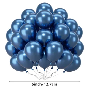 5 inch Metal Latex Balloon for Baby Shower Wedding Birthday Graduation Anniversary Balloon Decoration