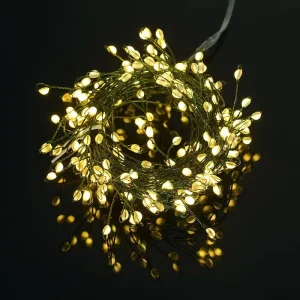 50L Copper Wire Fairy String Lights Garland Firecracker Light USB Plug 8 Mode with Remote DIY Home Party Decor Wedding Quickly