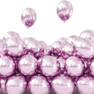 50pcs 10 Inch 2.2g Durable Chrome Balloons Birthday Anniversary Graduation Holiday Celebration Party Decor Supplies
