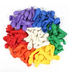 50pcs Pack 5 Inch Balloons Party Balloons for Birthday Party Wedding Baby Shower Picnic Festival Anniversary Decorations