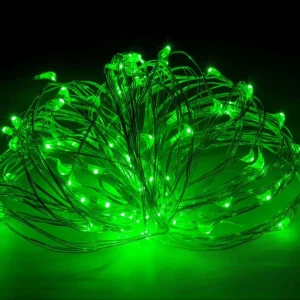 热卖5M 50LED USB铜线条户外圣诞仙女串灯家居花园万圣节装饰LED厂家直销