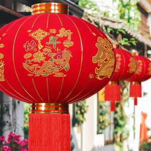 60# 80# 100# 120# Waterproof Outdoor Large Foldable Traditional Japanese Chinese New Year Festival Silk Satin Lanterns