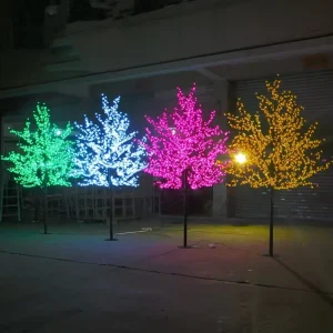 600 L Artificial Cherry Blossom Tree LED Christmas Tree Lights
