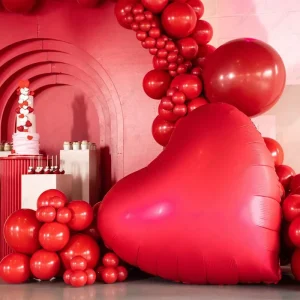 62 Inch Heart Foil Balloons Red Pink Love Mother’s Day Valentine’s Day Graduation Wedding Party Decorations