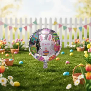 632010 Easter foil balloon 1pcs Balloon 1pcs Balloon Foil Easter Supplies