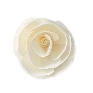 6cm Rose Sola Wood Flower Cotton Rope Aromatherapy Fragrant Home Decoration Handmade Living Room Wedding Chinese New Year