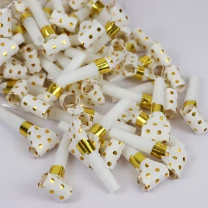 72 PCS Party Blowouts Noisemakers Funny Blow Horns Whistles New Years Party Noisemakers Whistles Favors Noise Makers