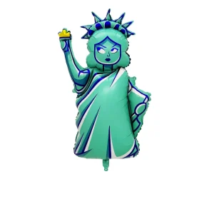 74 Independence Day Party Accessory Single Aluminum Foil Balloon with US Dollar Bills Design for United States Events