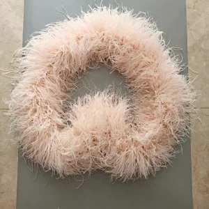 8-ply Decorative Dyed Ostrich Feather Boa Pattern Chandelle for Carnival Party Wedding Home Decor Applications