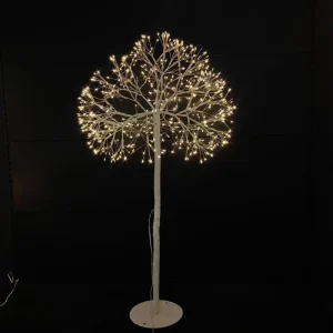 90 cm Christmas Decorations LED Tree 720L Warm White Copper Wire Firework Tree Lights for Outdoor Indoor