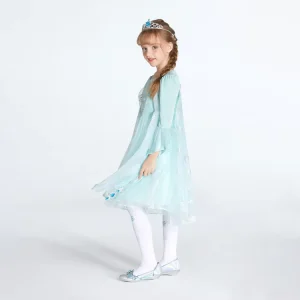 Adult Girls Sequin Snowflake Princess Costume Dress with Custom Size and Color BSCI Certified