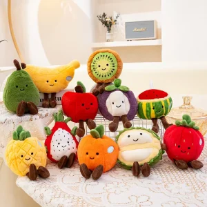 Aierflorist Simulated Ecological Fruit Hanging Ornaments Vegetable Series Dolls Creative Vegetable Dolls for Home Decoration