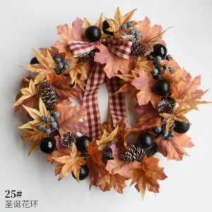 All Season Decorative Wreath Artificial Plant Wreath Home Entrance Decor