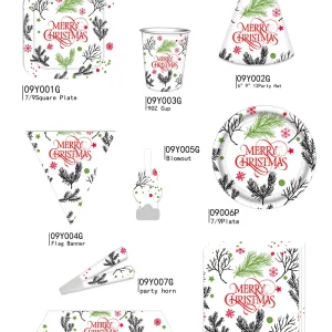 All in One Party Tableware Set with Stunning Decorations