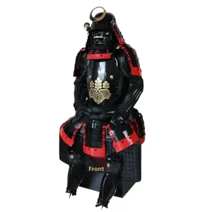 American Retro Metal Samurai Armor Costume Set Unisex Highly Realistic Customizable Factory Direct Sales