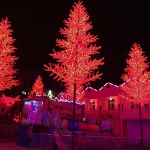 Amusement Park 12m Artificial Large Led Christmas Tree IP65 Outdoor Landscape Decoration