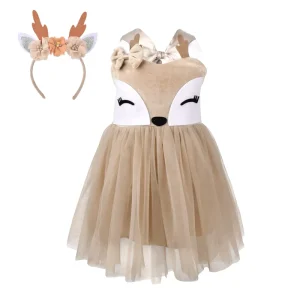 Animal Cosplay Costume Girls Dress for Festival Christmas Party Outfit Performance Costumes