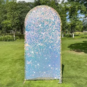 Arch Cover Backdrop Stand Cover for Birthday Party Wedding Decoration