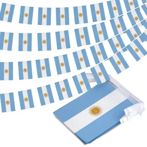 Argentina Argentine Country Banner String Flags Indoor and Outdoor National Festival Sport Events Decorations