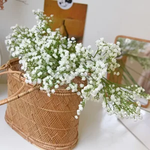 Artificial Baby’s Breath Gypsophila Stems Soft Plastic Flowers Wedding Home Party Decoration Bouquet