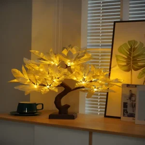 Artificial Branch LED Tree Light Touch On Off USB Battery Powered Decorative Lights