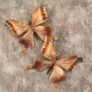 Artificial Butterfly Animal DIY Art Deco Design Handcrafted Environment Friendly Wall Mount Home Decor for Birthday and Easter