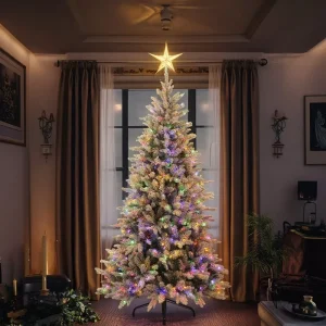 Artificial Flocked Christmas Tree