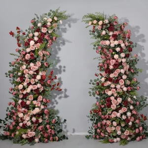 Artificial Flower Arch Decor Backdrop for Aisle Wedding Garlands for Decor with Flowers Outdoor Wedding Decoration