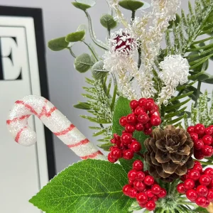 Artificial Flowers for Christmas Harvest Festival Decor Stylish Floral Ornaments for Daily Home Decoration
