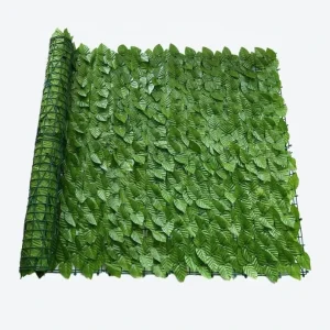 Artificial Grass Fence Eco Friendly Polyethylene Halloween Mother’s Day Customized Size Garden Screening Hedge Trellis Leaf Wall