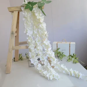 Artificial Hanging Wisteria Flowers Long Trailing Garland Wedding Ceiling Hotel Wall Decor