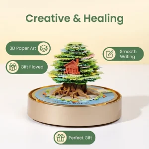 Artistic Forest Treehouse 3D Stereoscopic Lamp Birthday Gift Lamp