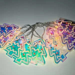 Atmospheric PVC Christmas Tree String Lights Perfect for Home Decoration and Holiday Arrangements