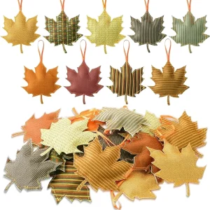 Autumn Harvest Festival Decoration Berry Pumpkin Maple Leaf Garland Rattan Pendant for Home Front Door Thanksgiving Graduation
