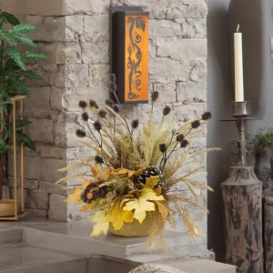 Autumn Harvest Festival Home Decor Artificial Plant Desktop Ornaments Pumpkin Design