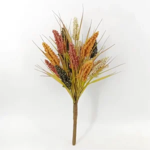 Autumn Harvest Season Home Decor with Artificial Plant Elegant Indoor Outdoor Ornament