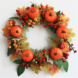 Autumn Style Halloween Decorations Pumpkin Maple Leaf Berry Easter Christmas Thanksgiving Graduation New Year Valentine’s Day